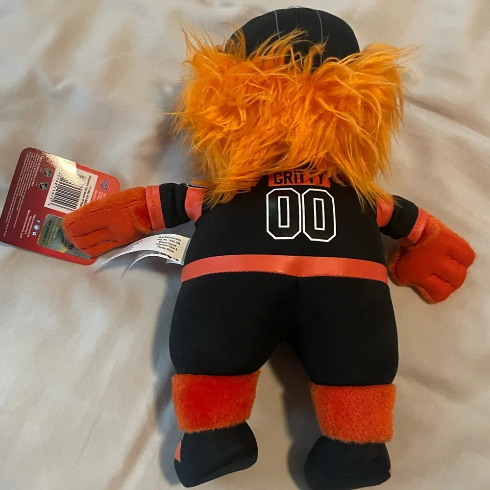 Gritty Plush Mascot Philadelphia Flyers 12 inch NWT - Picture 4 of 4
